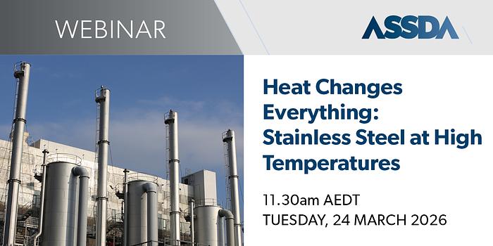 WEBINAR | Heat Changes Everything: Stainless Steel at High Temperatures logo